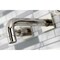Kingston Brass KS6126DFL Two-Handle Wall Mount Bathroom Faucet, Polished Nickel KS6126DFL - alternate 2